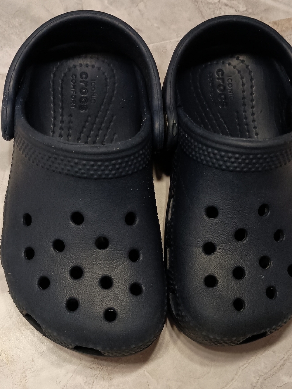 CROCS Kids Classic Clog in Navy